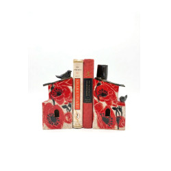 Bookends Red