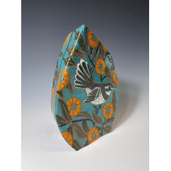 Turquoise Nature Ceramic Vase
